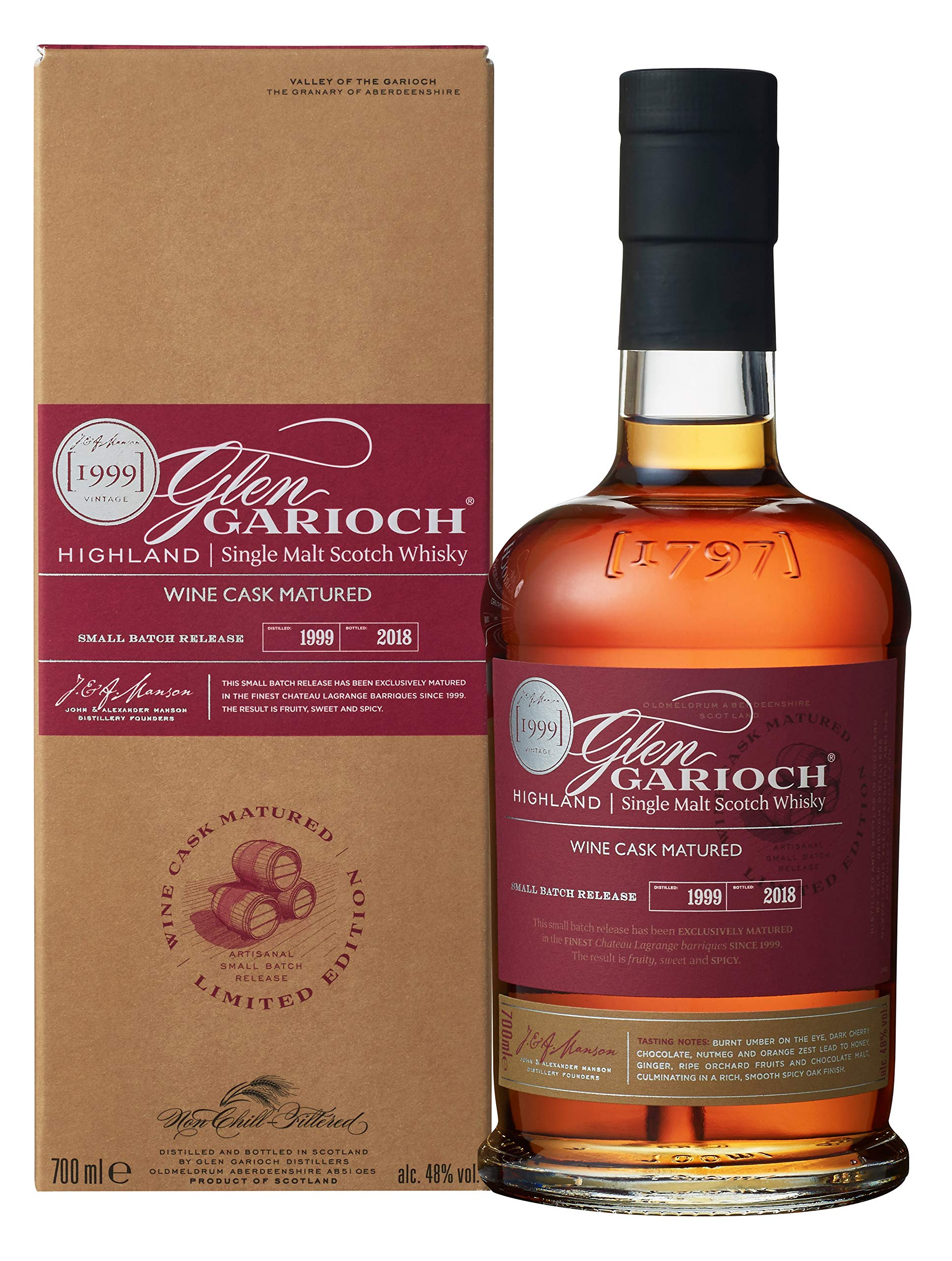 ☆グレンギリー1997 700ml 20年樽熟成 スコッチウイスキー ☆